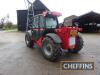 2007 Manitou MLT 735-120 LSU Powershift 4wd 4ws TELESCOPIC LOADER fitted with pickup hitch, Comfort Ride Control on Galaxy Superloadall 17.5x24 wheels and tyres. Reg. No. VX07 KLU Serial No. MLT735232887 Hours: 3,940. New clock fitted at 2,543 hours. FDR: - 6