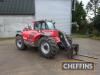 2007 Manitou MLT 735-120 LSU Powershift 4wd 4ws TELESCOPIC LOADER fitted with pickup hitch, Comfort Ride Control on Galaxy Superloadall 17.5x24 wheels and tyres. Reg. No. VX07 KLU Serial No. MLT735232887 Hours: 3,940. New clock fitted at 2,543 hours. FDR: - 10