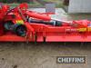 2014 Kuhn HR 6004 mounted hydraulic folding power harrow Serial. No. 1243940 J0271 - 14