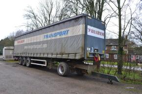 2006 Montracon tri-axle curtainside trailer, c/w 5th wheel, on 385/6TR22.5 wheels & tyres (ex Foulgers) Serial no. SMRC3AXXX6D067857