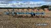 2004 Lemken Euro Diamant 7furrow slatted mouldboard in-furrow reversible plough. Together with a qty of spares. Serial no. 258 603 - 3