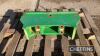 John Deere front tombstone weight carrier - 2