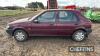 (NO VAT) 1994 Ford Fiesta LX petrol 5dr hatchback car Reg no. M501 AAH Serial No. SFAAXXBAFARP45069 Mileage: 85,274 FDR: 28/09/1994 MOT: expired 30/04/2016 - 5