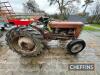 Massey Ferguson 35 3cyl diesel TRACTOR On Goodyear Diamond 12.4/11-28 rear and 6.00-16 front wheels and tyres Vendor reported as orginal and unrestored, 2 previous owners (Father & Son), orginal log book Reg No. 631 NTB Serial No. 167495 FDR: 11/03/1960 - 25