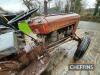 Massey Ferguson 35 3cyl diesel TRACTOR On Goodyear Diamond 12.4/11-28 rear and 6.00-16 front wheels and tyres Vendor reported as orginal and unrestored, 2 previous owners (Father & Son), orginal log book Reg No. 631 NTB Serial No. 167495 FDR: 11/03/1960 - 26