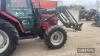 1997 Massey Ferguson 6130 4wd Tractor c/w Dynashift, Chilton MX75U power loader, registration documents in office Reg. No. P729 PAF Ser. No. E158008 - 13