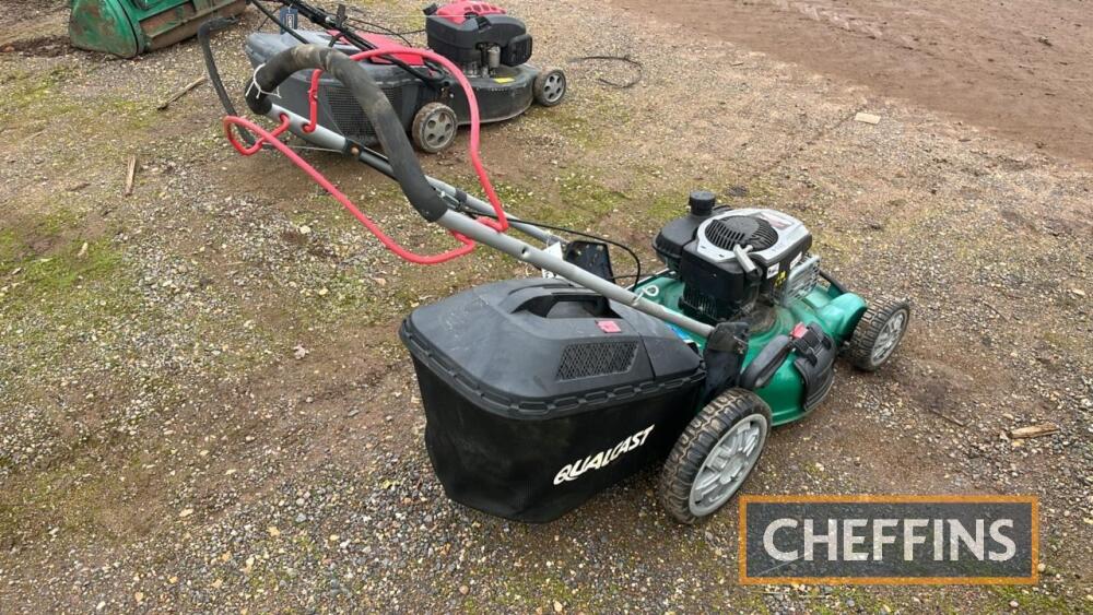 Qualcast 53cm Petrol Lawnmower UNRESERVED LOT Horticultural Spares Wheels Tyres to be held at The Machinery Saleground Sutton Ely Cambs CB6 2QT Machinery and Vintage Auct