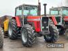 MASSEY FERGUSON 2725 Electronic diesel TRACTOR On 20.8R38 rear and 16.9R28 front wheels and tyres Reg No. C517 DAT Hours: 2,782 showing