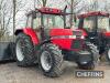 1996 CASE 5120 Maxxum Powershift diesel TRACTOR Fitted with front weights on 16.9R38 rear and 14.9R24 front wheels and tyres Reg No. P551 PKH Serial No. JJF1054605 FDR: 04/09/1996