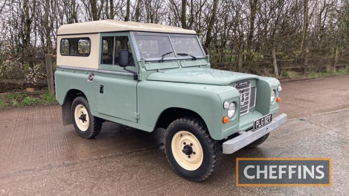 1982 LAND ROVER 88 Series III petrol manual Reg No. PLG 112Y Serial No. SALLBAAHIAA192714 Mileage: 72,000 FDR: 08/07/1983 MOT: expires 14/03/25