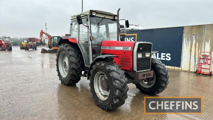 Massey Ferguson 390 Tractor vendor to supply registration documents