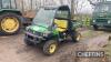 2012 JOHN DEERE 855D Gator Diesel UTV Fitted with 1/2 cab Reg No. PO12 PTX Serial No. IM0855DSACM043240 Hours: 551 - 3