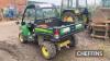 2012 JOHN DEERE 855D Gator Diesel UTV Fitted with 1/2 cab Reg No. PO12 PTX Serial No. IM0855DSACM043240 Hours: 551 - 5