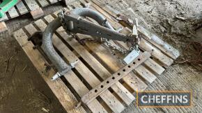 Massey Ferguson 557 pressure hitch t/w 9hole drawbar