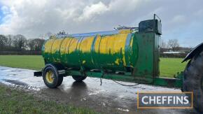 Single axle 15,000ltr stainless steel water bowser on 385/65R22.5 wheels & tyres