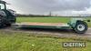 2003 Bailey 7tonne 18ft steel bodied low loader rear single axle trailer Serial No. 4987 - 5