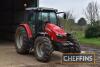 2017 MASSEY FERGUSON 5712SL Dyna-6 40kph 4wd TRACTOR Fitted with 12no. 45kg front weights and PUH, on 460/85R38 Firestone Performer 85 rear and 380/85R28 Firestone Performer 85 front wheels and tyres. On farm from new Reg No. AE17 EFM Serial No. VKKMV65BH