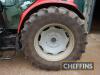 2017 MASSEY FERGUSON 5712SL Dyna-6 40kph 4wd TRACTOR Fitted with 12no. 45kg front weights and PUH, on 460/85R38 Firestone Performer 85 rear and 380/85R28 Firestone Performer 85 front wheels and tyres. On farm from new Reg No. AE17 EFM Serial No. VKKMV65BH - 12