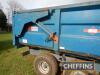 1995 AS Marston FF-10 10tonne tandem axle steel monocoque trailer with hydraulic tailgate on 12.5/80-15.3 wheels and tyres Serial No. 204280 - 12