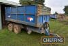 1982 AS Marston HL8H 8tonne tandem axle high-tip steel dropside trailer with manual tailgate on 12.5/80-15.3 wheels and tyres Serial No. 6639