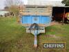 1982 AS Marston HL8H 8tonne tandem axle high-tip steel dropside trailer with manual tailgate on 12.5/80-15.3 wheels and tyres Serial No. 6639 - 2