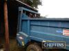 1993 AS Marston RS-8-V 8tonne trailed tandem axle rear discharge muck spreader on 12.5/80-15.3 wheels and tyres Serial No. 0650 - 15