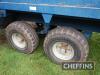 1993 AS Marston RS-8-V 8tonne trailed tandem axle rear discharge muck spreader on 12.5/80-15.3 wheels and tyres Serial No. 0650 - 16