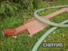 Metal road crossing ramp, 4in t/w suction hose - 2