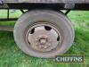 Single axle flat bed trailer, c12ft - 6