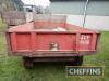 Massey Ferguson MF22 4tonne steel drop-side trailer - 4