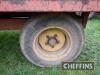 Massey Ferguson MF22 4tonne steel drop-side trailer - 6