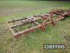 Massey Ferguson MF23 mounted pigtail cultivator with depth wheels, 12ft Serial No. T9133