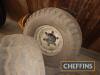 3no. 12.5-15 6stud trailer wheels and tyres - 2