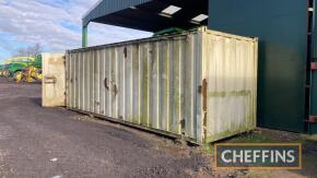 20ft shipping container, sold in situ, buyer to load and remove