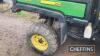 2012 JOHN DEERE 855D Gator Diesel UTV Fitted with 1/2 cab Reg No. PO12 PTX Serial No. IM0855DSACM043240 Hours: 551 - 16