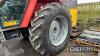 MASSEY FERGUSON 2725 Electronic diesel TRACTOR On 20.8R38 rear and 16.9R28 front wheels and tyres Reg No. C517 DAT Hours: 2,782 showing - 18