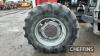 MASSEY FERGUSON 2725 Electronic diesel TRACTOR On 20.8R38 rear and 16.9R28 front wheels and tyres Reg No. C517 DAT Hours: 2,782 showing - 22