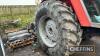 1983 MASSEY FERGUSON 2640 diesel TRACTOR On 520/85R38 PAVT rear and 11.0-16 front wheels and tyres Reg No. NNH 66Y Serial No. S254210 FDR: 24/03/1983 - 16