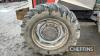 1982 MASSEY FERGUSON 2640 diesel TRACTOR Fitted with front weights, on 18.4R38 rear and 460/85R38 front wheels and tyres Reg No. XRF 19X Serial No. S168210 FDR: 03/06/1982 - 22