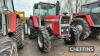 1983 MASSEY FERGUSON 2680 4wd TRACTOR On 18.4R38 rear and 13.6R28 front wheels and tyres Reg No. NCT 220Y Serial No. 122900D0006970 FDR: 24/02/1983 - 2