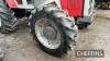 1983 MASSEY FERGUSON 2680 4wd TRACTOR On 18.4R38 rear and 13.6R28 front wheels and tyres Reg No. NCT 220Y Serial No. 122900D0006970 FDR: 24/02/1983 - 9