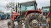 MASSEY FERGUSON 2680 2wd TRACTOR On 20.8R38 rear and 11.00-16 front wheels and tyres Reg. No. SUT 193X Serial No. A189205 Hours: 6,176 showing - 5