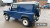 2001 LAND ROVER Defender 90TDS diesel manual Reg No. X146 DEF Serial No. SALLDVA871A602671 Mileage: 62,000 FDR: 28/02/2001 MOT: Expires 06/03/25 - 4