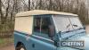 1982 LAND ROVER 88” Series III petrol manual Reg No. DEY 272X Serial No. SALLBAAHIAA148822 Mileage: 74,000 FDR: 05/02/1982 MOT: Expires 18/03/25 - 14