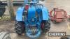 GARNER light petrol TRACTOR Fitted with JAP engine, ridger and plough, on 7.50-20 rear (damaged) and 4.00-15 front wheels and tyres - 5