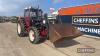 1981 International 955XL 4wd Tractor c/w Matador 900 power loader, bucket & tines, registration documents in office Reg. No. CDM 289X