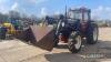 1981 International 955XL 4wd Tractor c/w Matador 900 power loader, bucket & tines, registration documents in office Reg. No. CDM 289X - 4