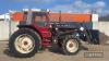 1981 International 955XL 4wd Tractor c/w Matador 900 power loader, bucket & tines, registration documents in office Reg. No. CDM 289X - 14