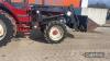 1981 International 955XL 4wd Tractor c/w Matador 900 power loader, bucket & tines, registration documents in office Reg. No. CDM 289X - 15