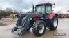 Case IH 130 CVX Maxxum Tractor c/w 50kph, air brakes, full suspension, Quicke loader Reg. No. SF66 LLO Ser. No. ZGBV50455 - 4